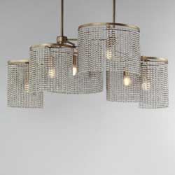 Fontaine 6-Light Linear Pendant