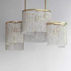 Fontaine 6-Light Linear Pendant