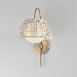 Macrame 1-Light Wall Sconce