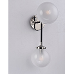 Atom 2-Light Wall Sconce