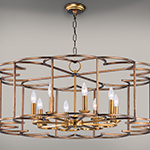 Helix 8-Light Chandelier