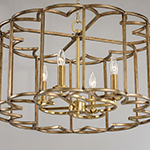 Helix 4-Light Chandelier