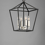 Abode 4-Light Small Chandelier