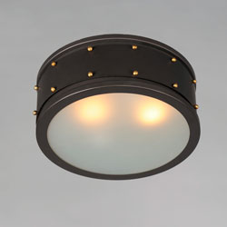 Trestle 2-Light Flush Mount