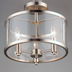 Sentinel 3-Light Semi Flush