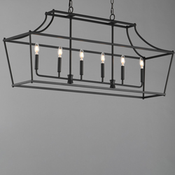 Clifton 6-Light Linear Pendant