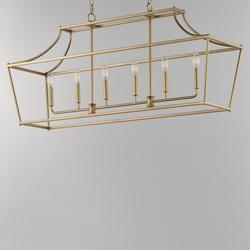 Clifton 6-Light Linear Pendant