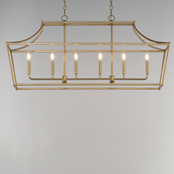 Clifton 6-Light Linear Pendant