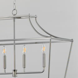 Clifton 6-Light Linear Pendant