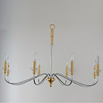 Clarion 8-Light Chandelier