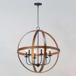 Compass 6-Light Pendant