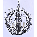 Elegante 3-Light Chandelier