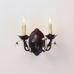 Elegante 2-Light Wall Sconce