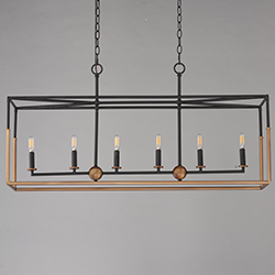 Soho 6-Light Linear Pendant