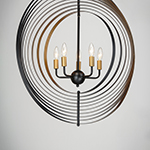 Radial 5-Light Pendant