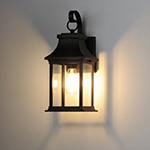 Vicksburg 1-Light Small Outdoor Wall Sconce