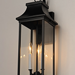 Vicksburg 3-Light Large Outdoor Wall Sconce