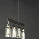 Magnolia 4-Light Linear Pendant