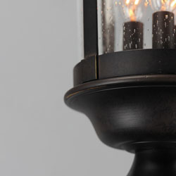 Dover Cast 3-Light Outdoor Pole/Post Lantern