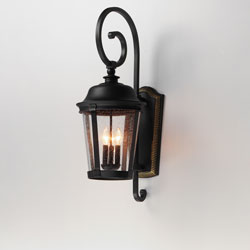 Dover Cast 3-Light Outdoor Wall Lantern