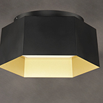 Honeycomb 1-Light LED Flush Mount