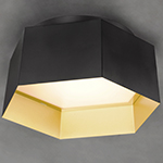 Honeycomb 1-Light LED Flush Mount