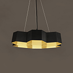 Honeycomb 7-Light LED Chandelier