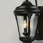 Sentry 3-Light Outdoor Wall Sconce