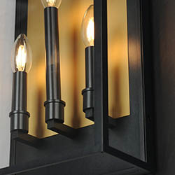 Manchester 3-Light Large Outdoor Wall Sconce