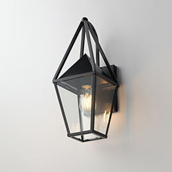 Bavaria 1-Light Small Outdoor Wall Sconce