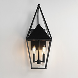 Bavaria Large 2-Light Outdoor Wall Sconce