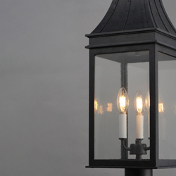 Bramwell VX 3-Light Outdoor Post