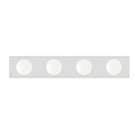 Essentials 4-Light Bath Vanity Strip Light