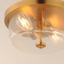Fuller 2-Light Flush Mount