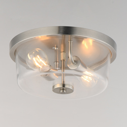 Fuller 2-Light Flush Mount