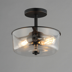 Fuller 2-Light Semi Flush/Pendant Convertible