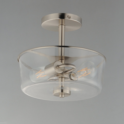 Fuller 2-Light Semi Flush/Pendant Convertible