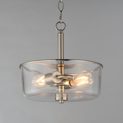 Fuller 2-Light Semi Flush/Pendant Convertible