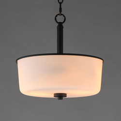 Fuller 2-Light Semi Flush/Pendant Convertible