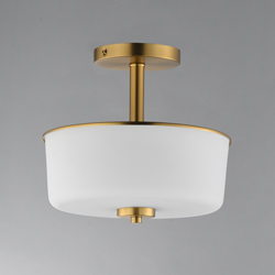 Fuller 2-Light Semi Flush/Pendant Convertible