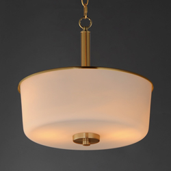 Fuller 2-Light Semi Flush/Pendant Convertible