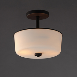 Fuller 2-Light Semi Flush/Pendant Convertible