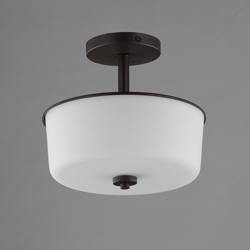 Fuller 2-Light Semi Flush/Pendant Convertible