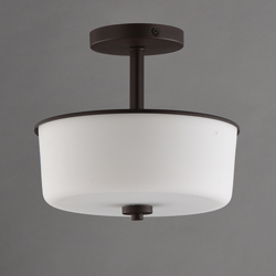 Fuller 2-Light Semi Flush/Pendant Convertible