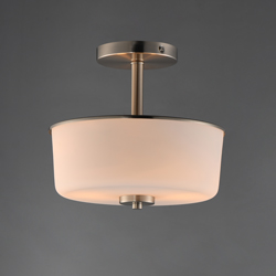 Fuller 2-Light Semi Flush/Pendant Convertible