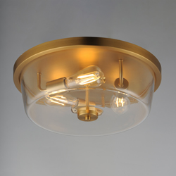 Fuller 3-Light Flush Mount