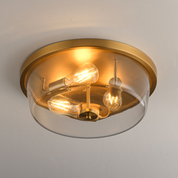 Fuller 3-Light Flush Mount