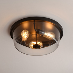 Fuller 3-Light Flush Mount