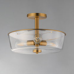 Fuller 3-Light Semi Flush/Pendant Convertible