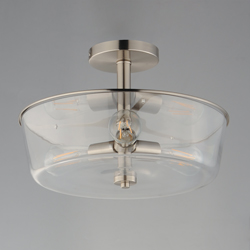 Fuller 3-Light Semi Flush/Pendant Convertible